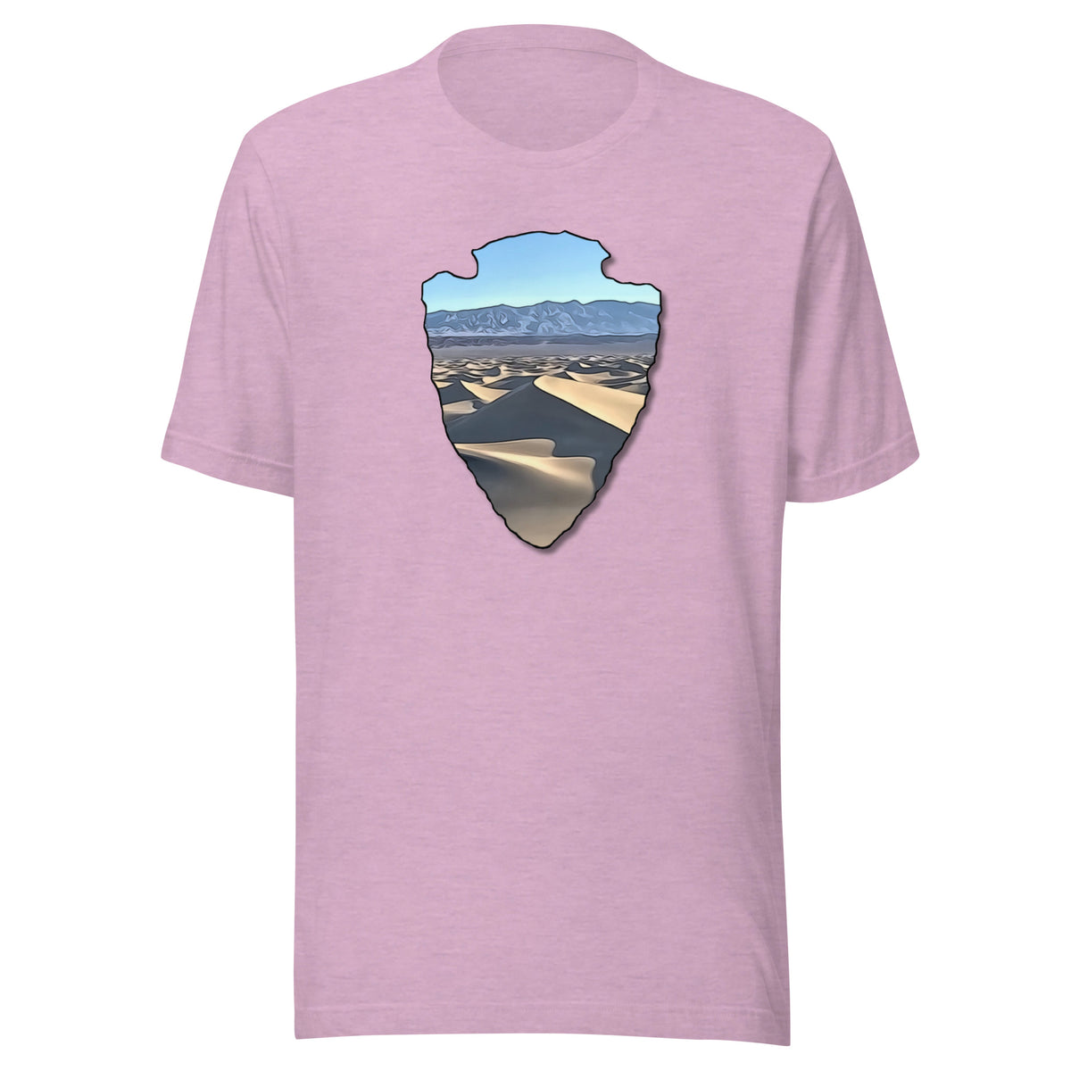 Mesquite Flat Sand Dunes Arrowhead Unisex t-shirt