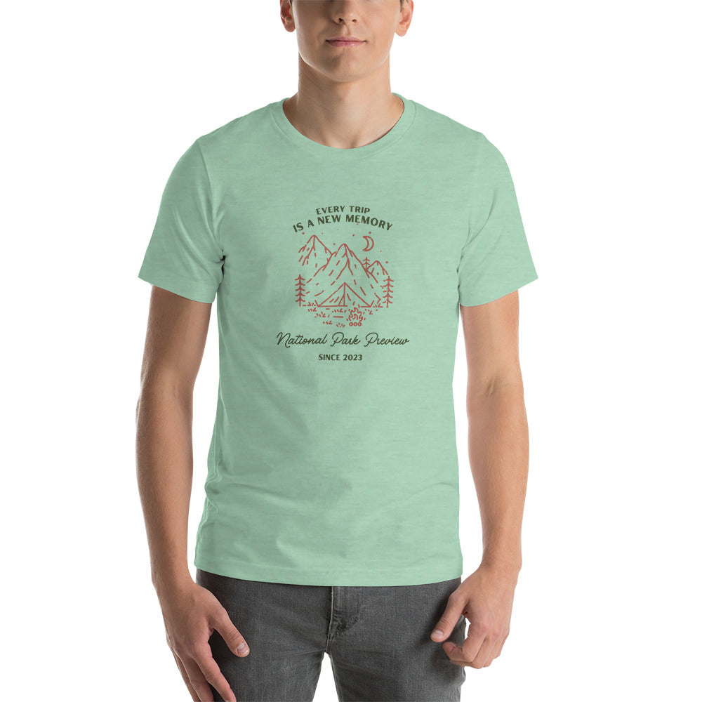 Every Trip is a New Memory Unisex t-shirt