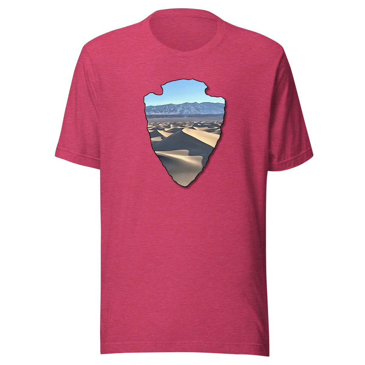 Mesquite Flat Sand Dunes Arrowhead Unisex t-shirt