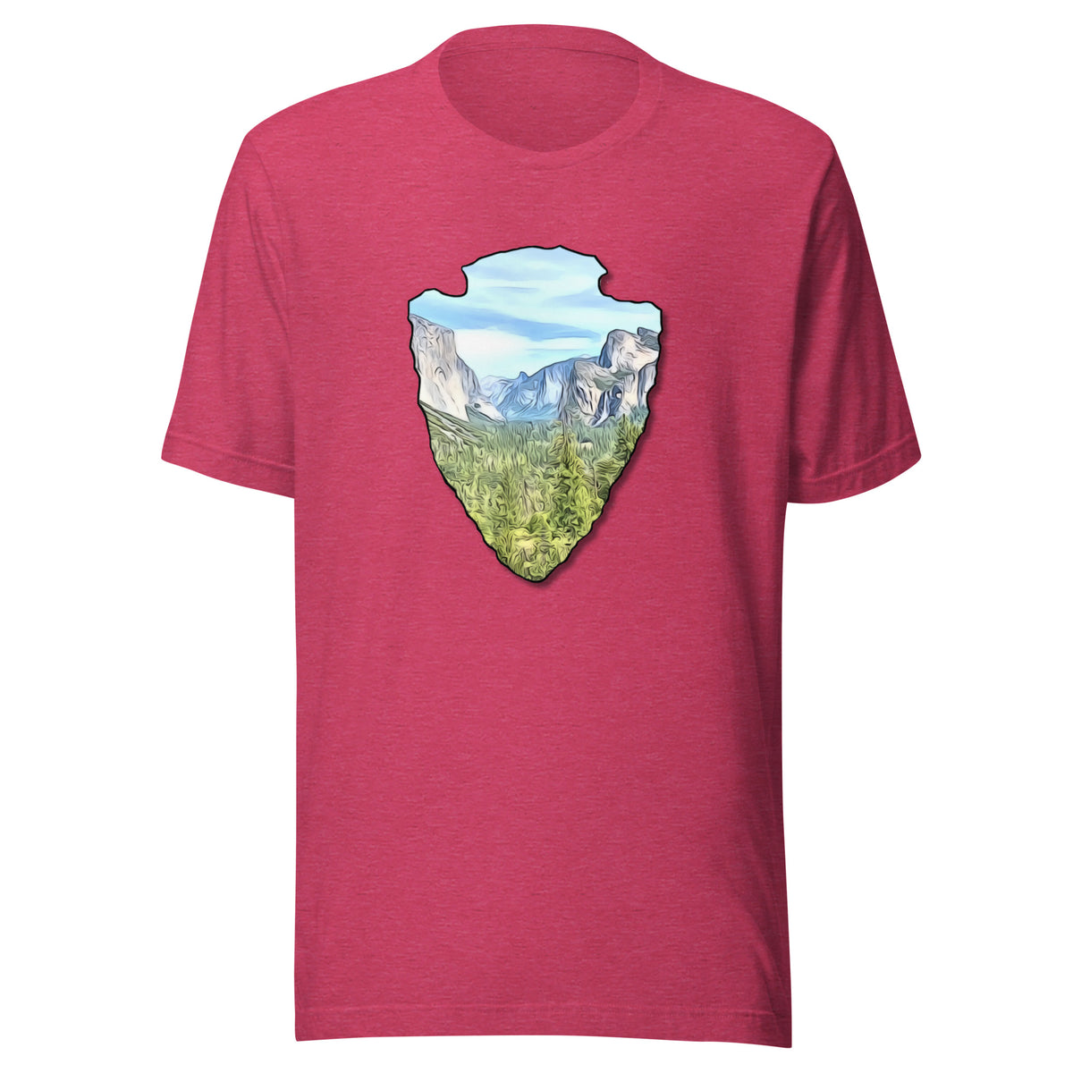 Tunnel View Arrowhead Unisex t-shirt