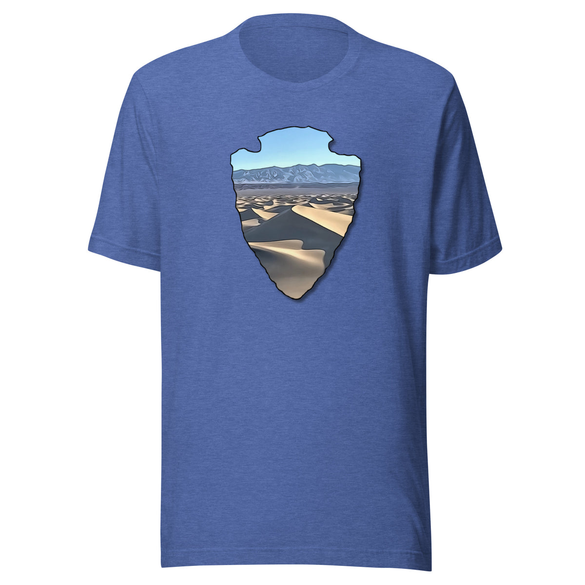 Mesquite Flat Sand Dunes Arrowhead Unisex t-shirt