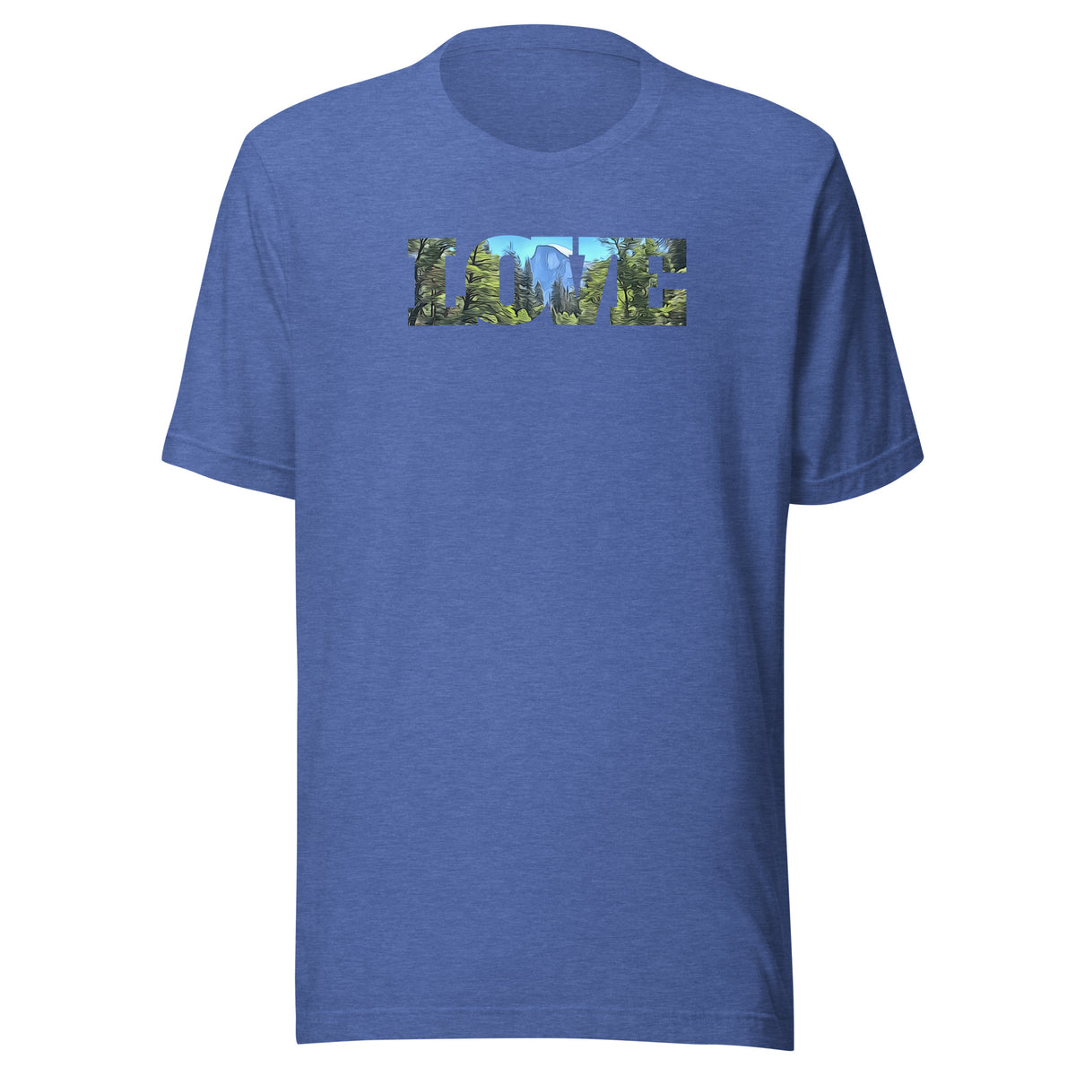 Half Dome LOVE Unisex t-shirt
