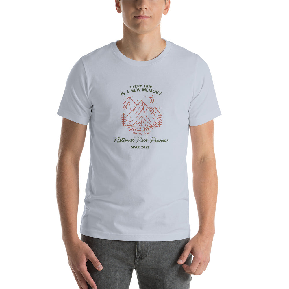 Every Trip is a New Memory Unisex t-shirt