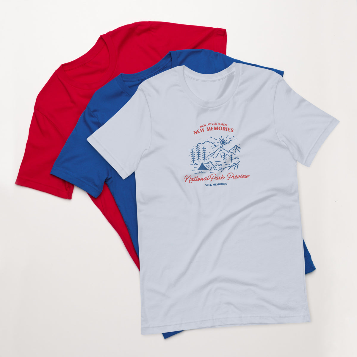 New Adventures New Memories Unisex t-shirt