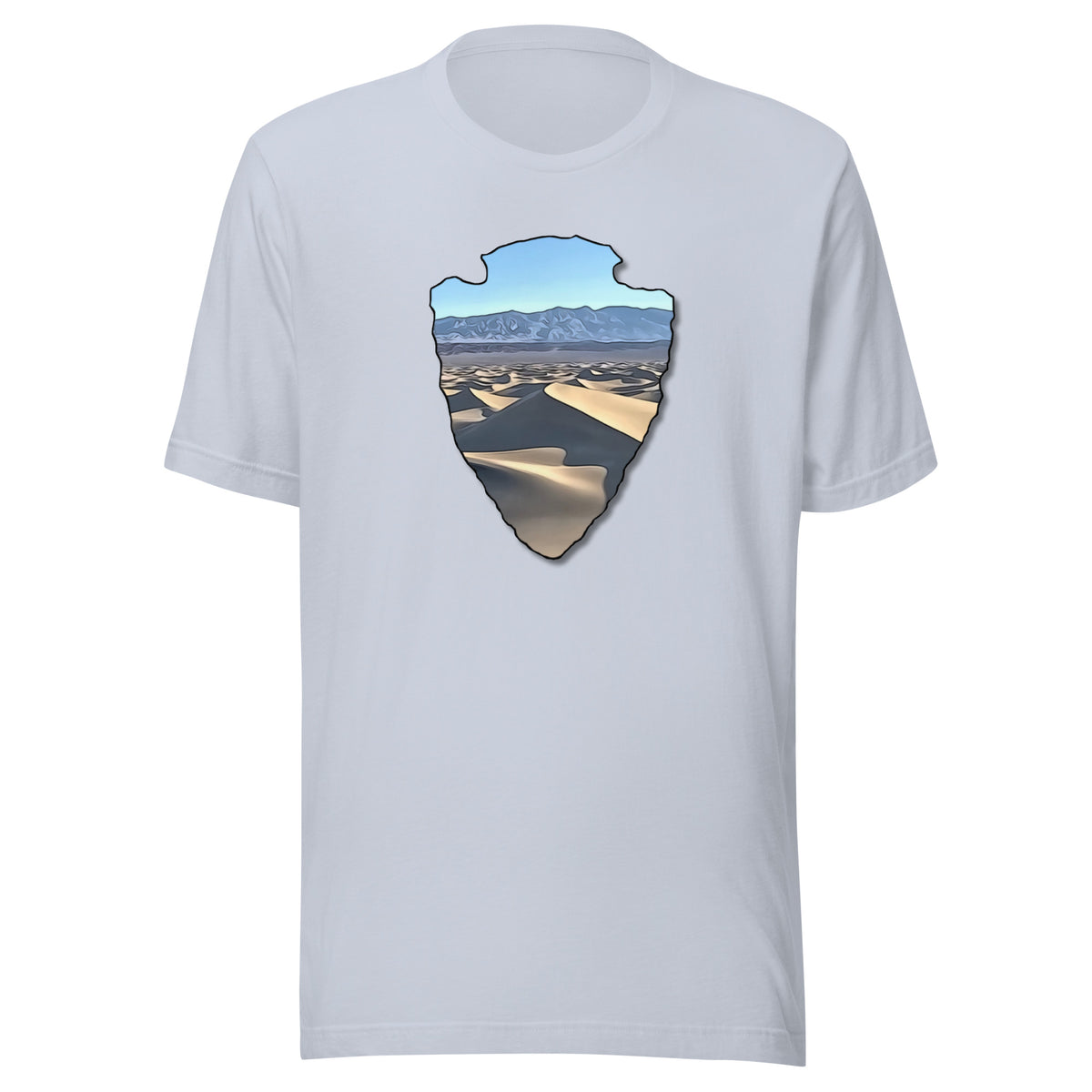 Mesquite Flat Sand Dunes Arrowhead Unisex t-shirt