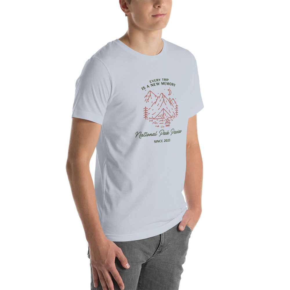 Every Trip is a New Memory Unisex t-shirt