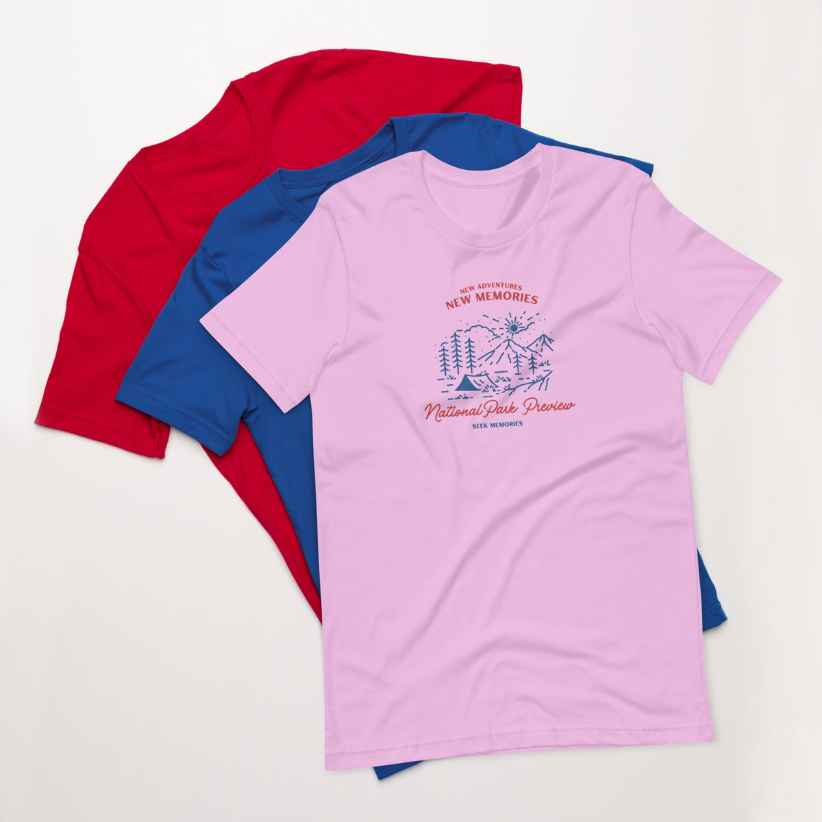 New Adventures New Memories Unisex t-shirt