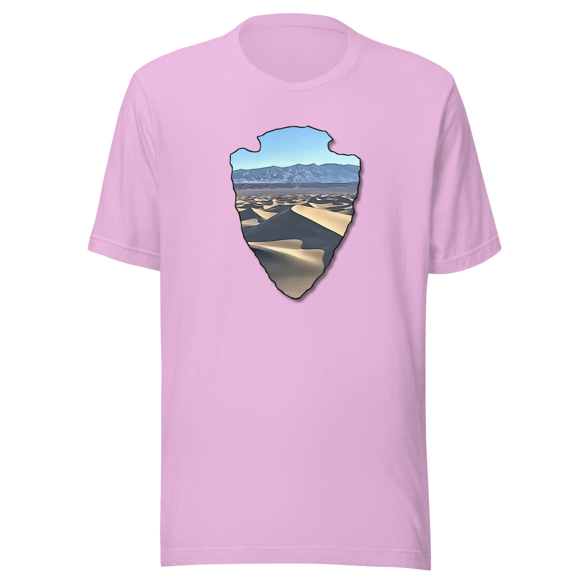 Mesquite Flat Sand Dunes Arrowhead Unisex t-shirt