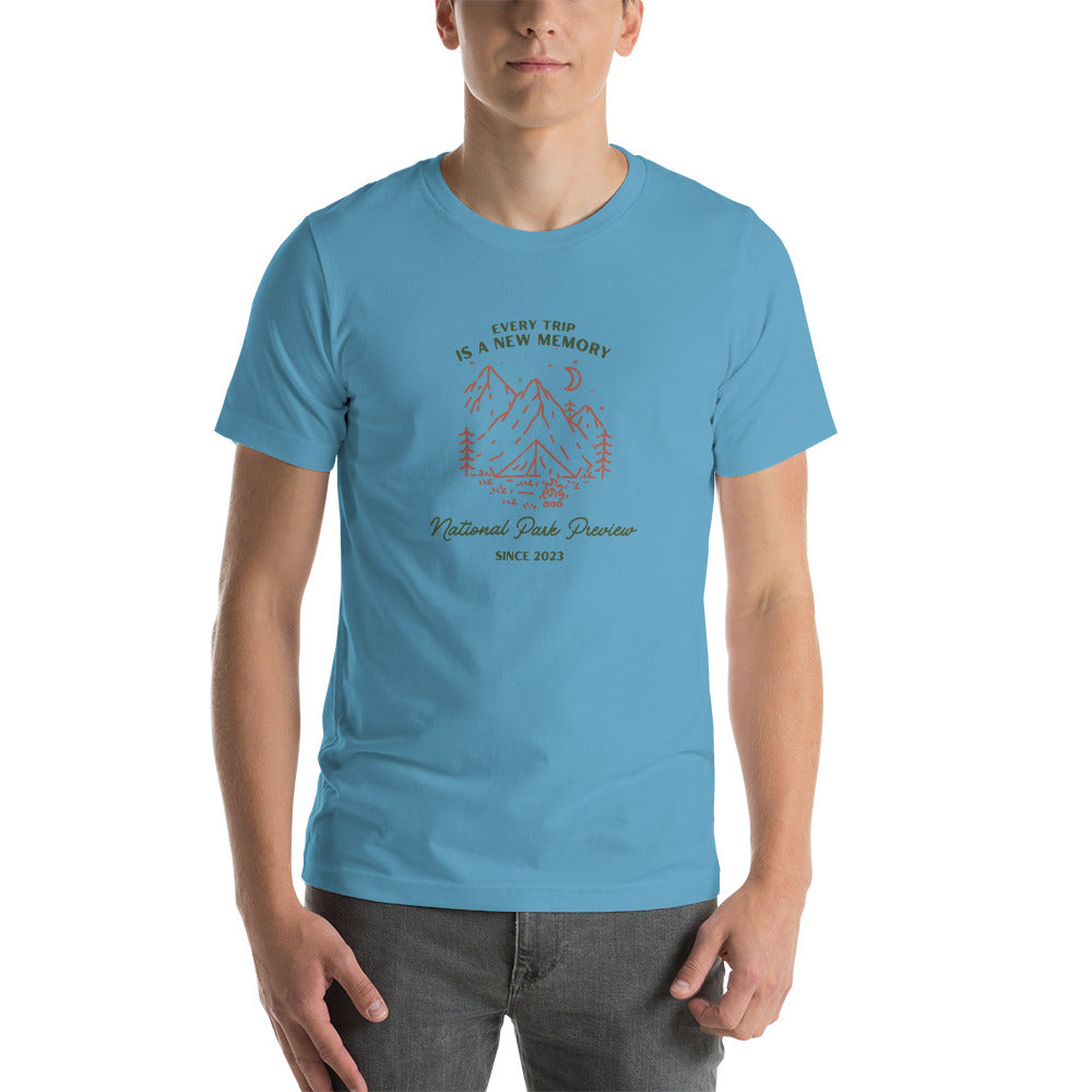 Every Trip is a New Memory Unisex t-shirt
