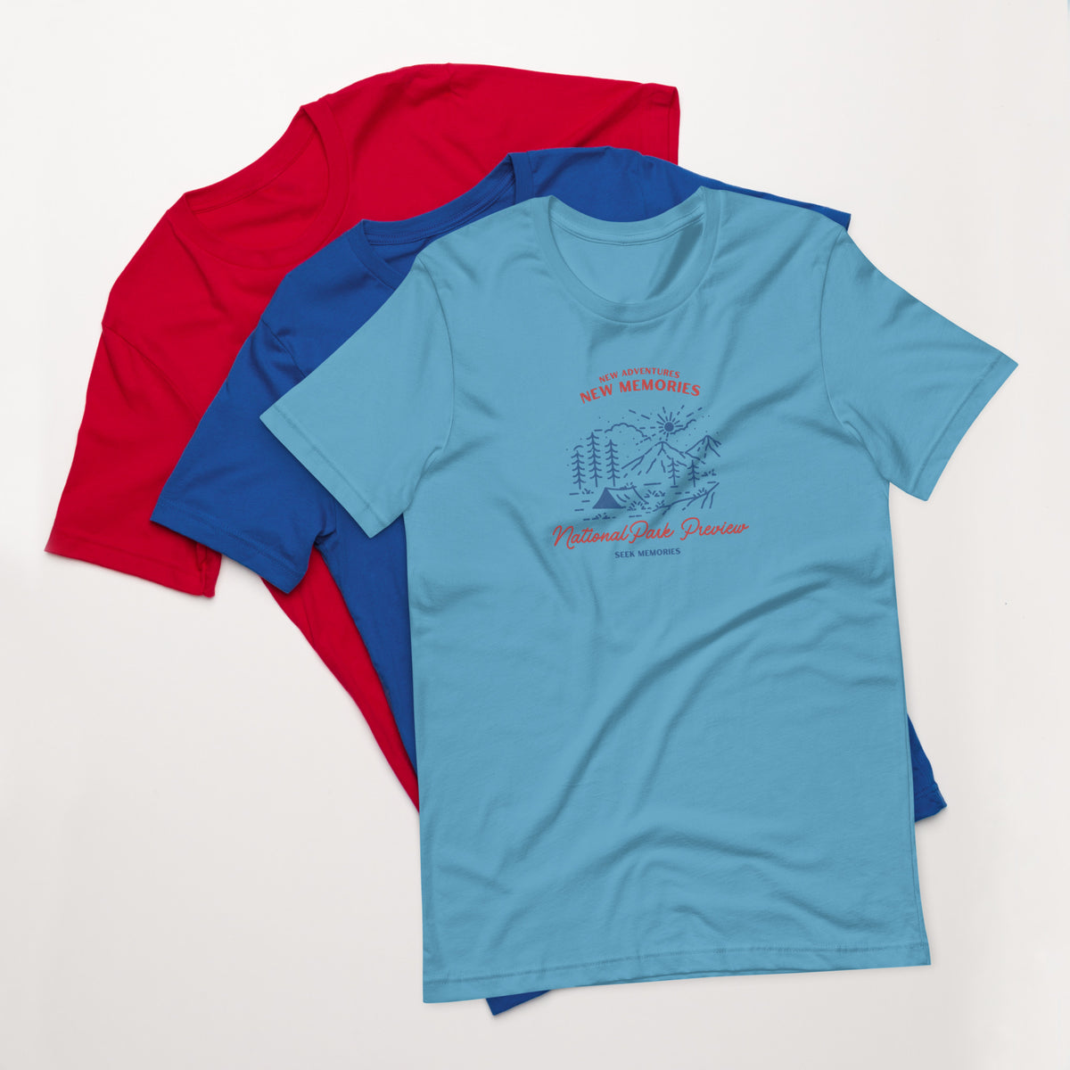 New Adventures New Memories Unisex t-shirt