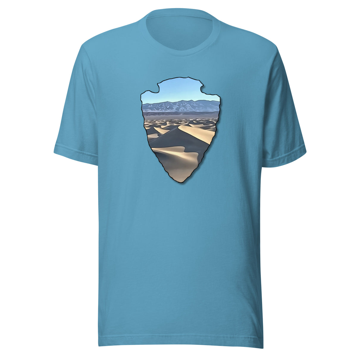 Mesquite Flat Sand Dunes Arrowhead Unisex t-shirt