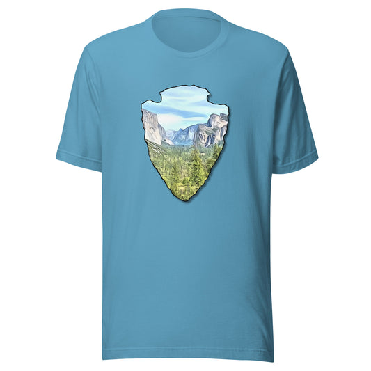 Tunnel View Arrowhead Unisex t-shirt
