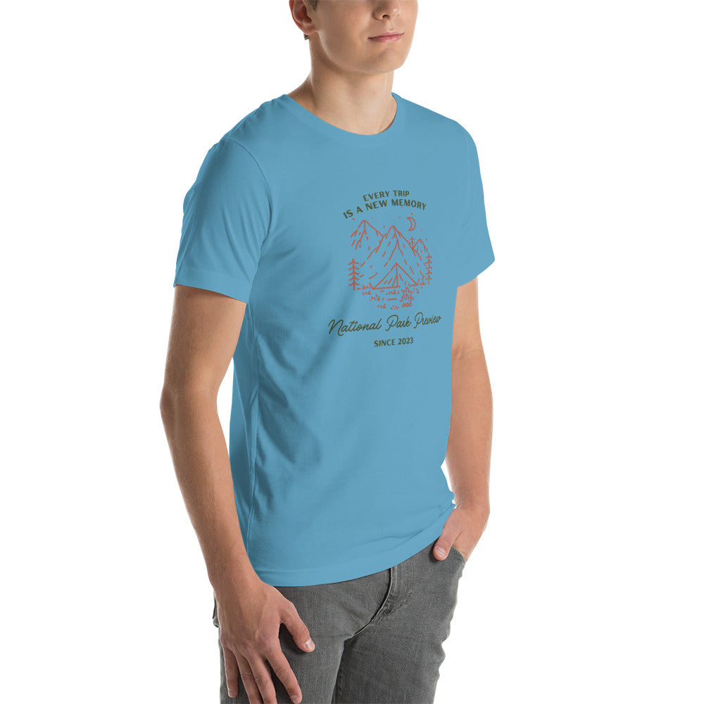 Every Trip is a New Memory Unisex t-shirt