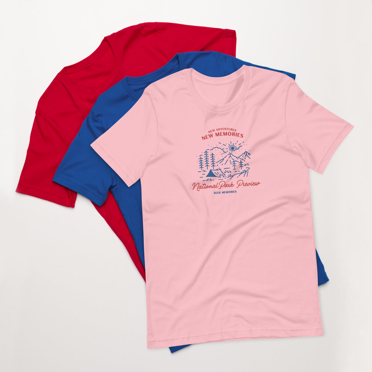 New Adventures New Memories Unisex t-shirt