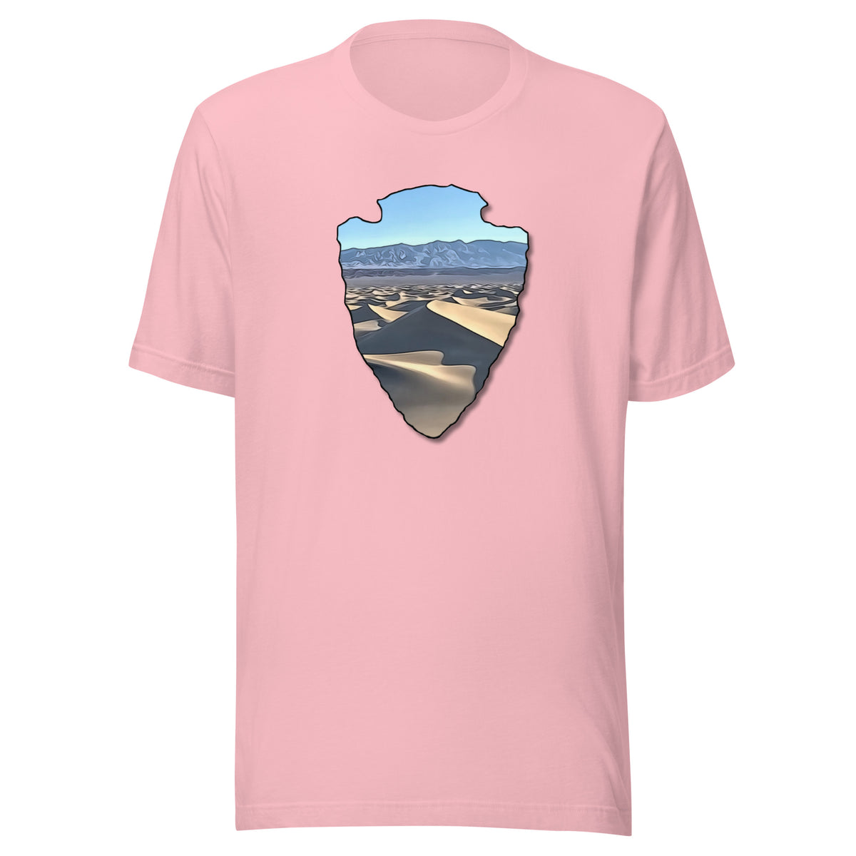 Mesquite Flat Sand Dunes Arrowhead Unisex t-shirt