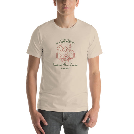 Every Trip is a New Memory Unisex t-shirt