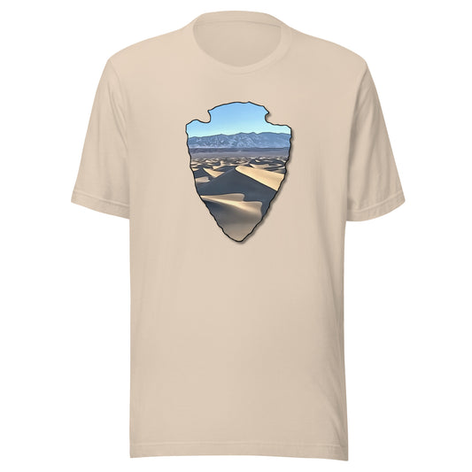 Mesquite Flat Sand Dunes Arrowhead Unisex t-shirt