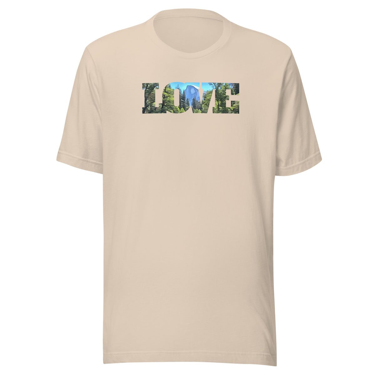 Half Dome LOVE Unisex t-shirt
