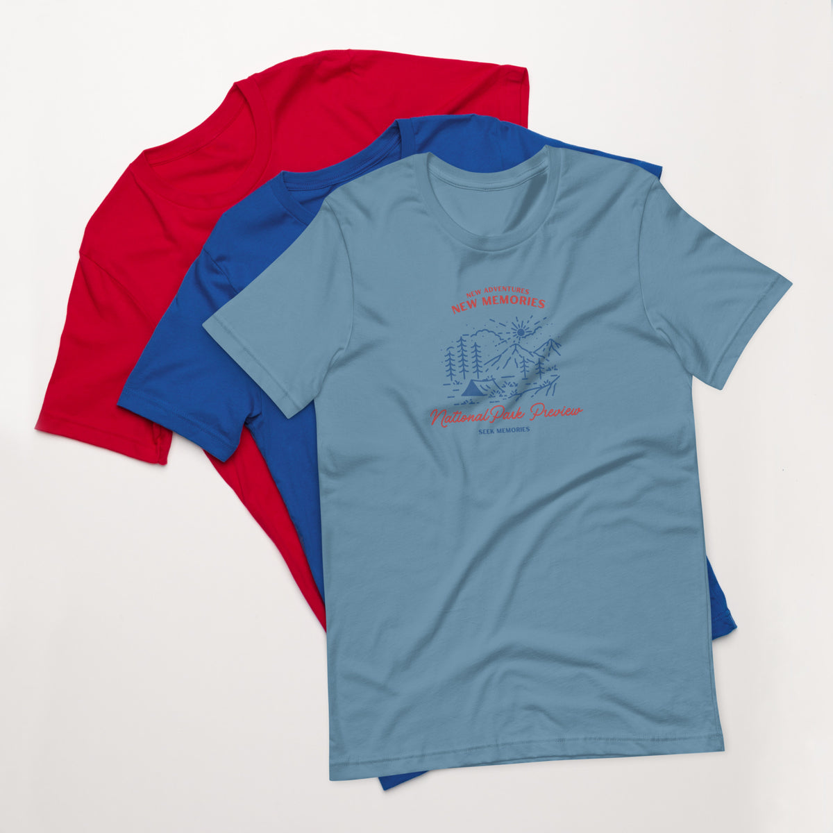 New Adventures New Memories Unisex t-shirt
