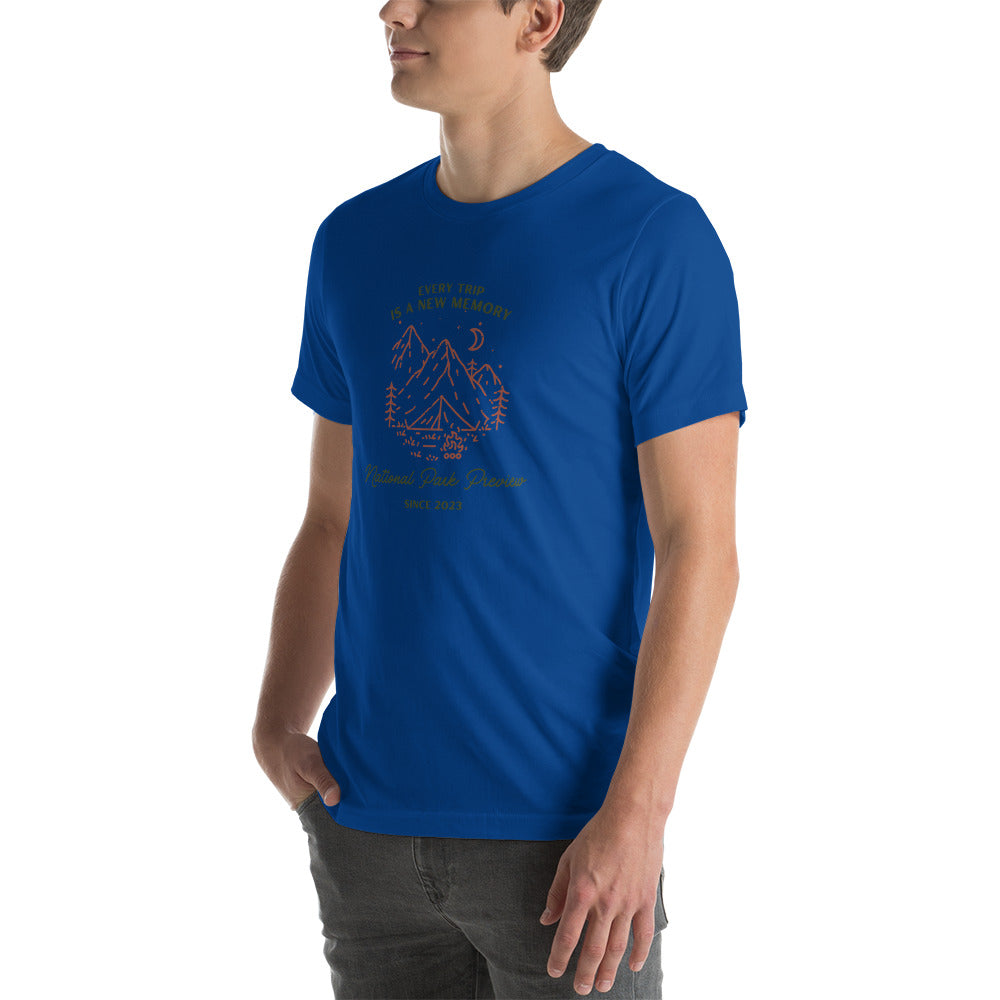 Every Trip is a New Memory Unisex t-shirt