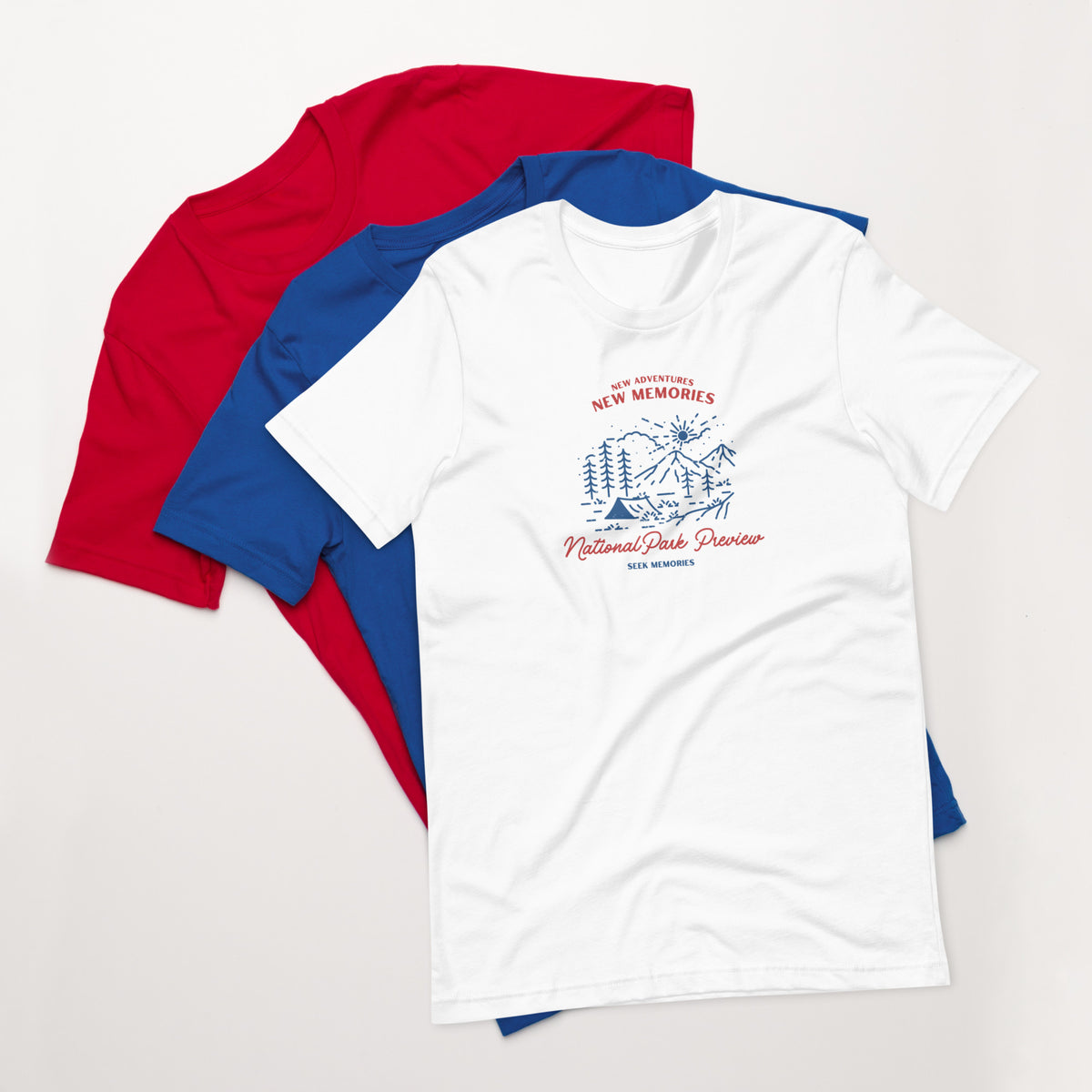 New Adventures New Memories Unisex t-shirt