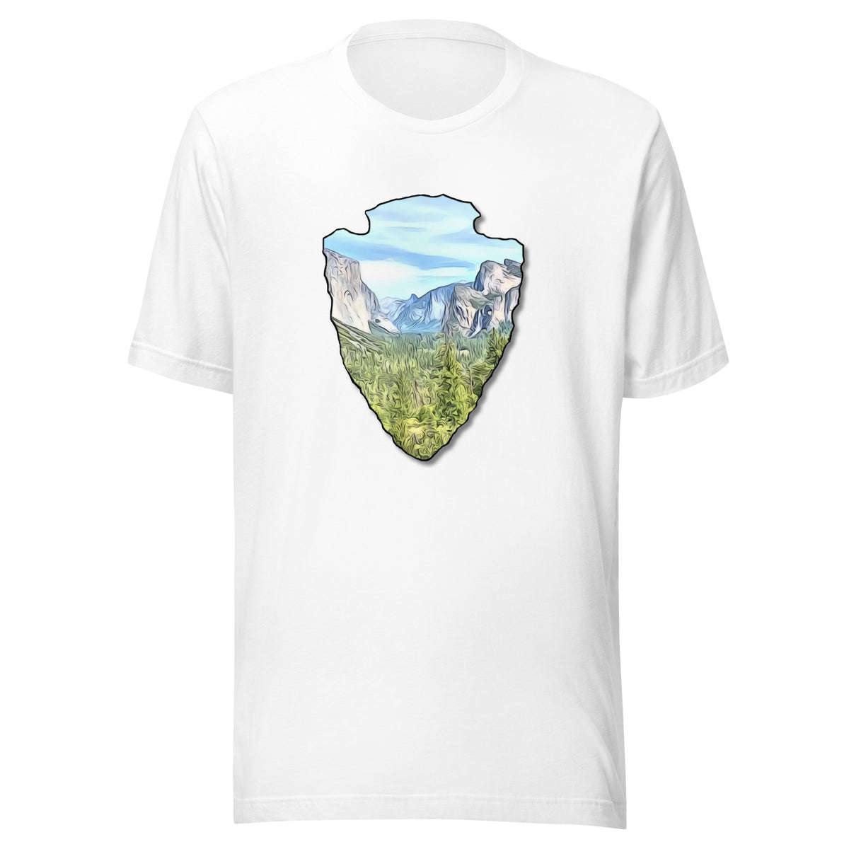 Tunnel View Arrowhead Unisex t-shirt