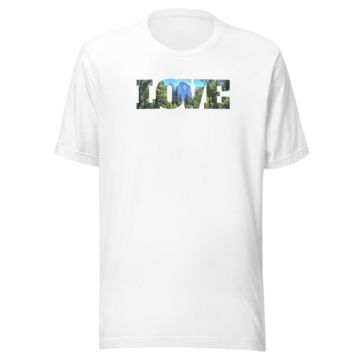 Half Dome LOVE Unisex t-shirt