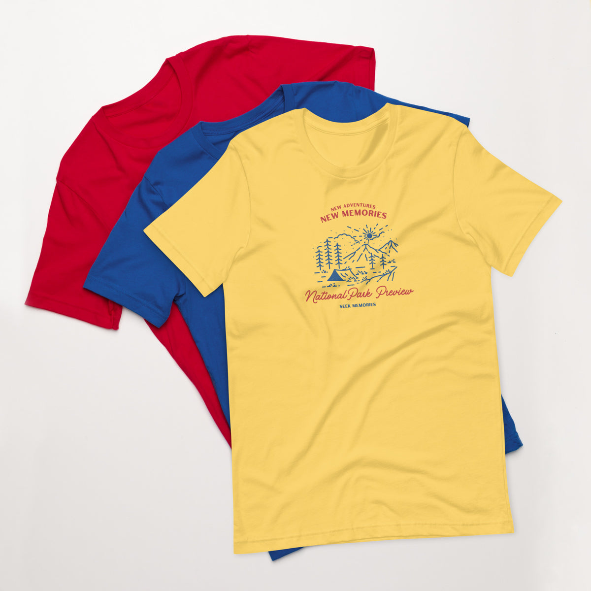 New Adventures New Memories Unisex t-shirt
