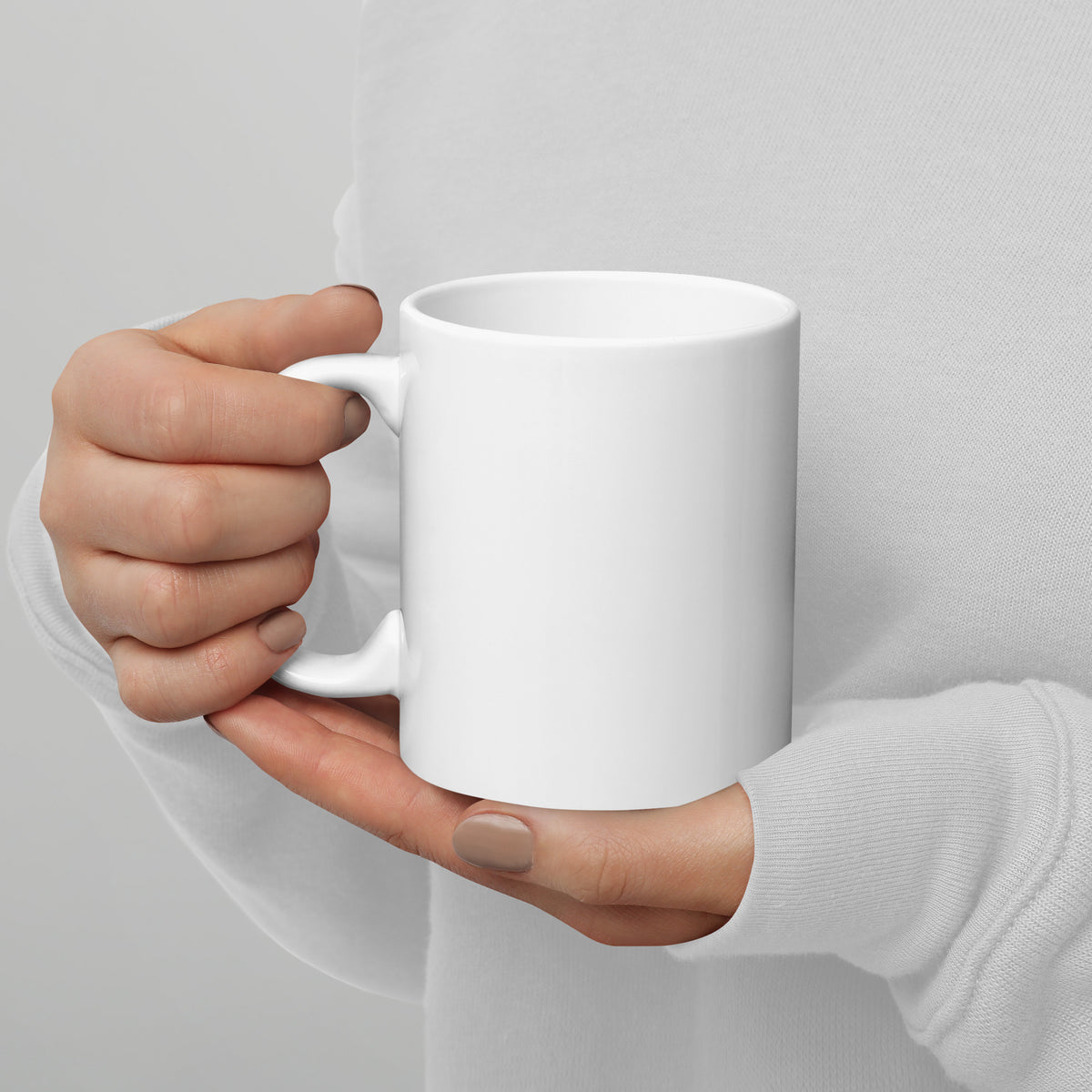 Road to Glacier Point Arrowhead White glossy mug