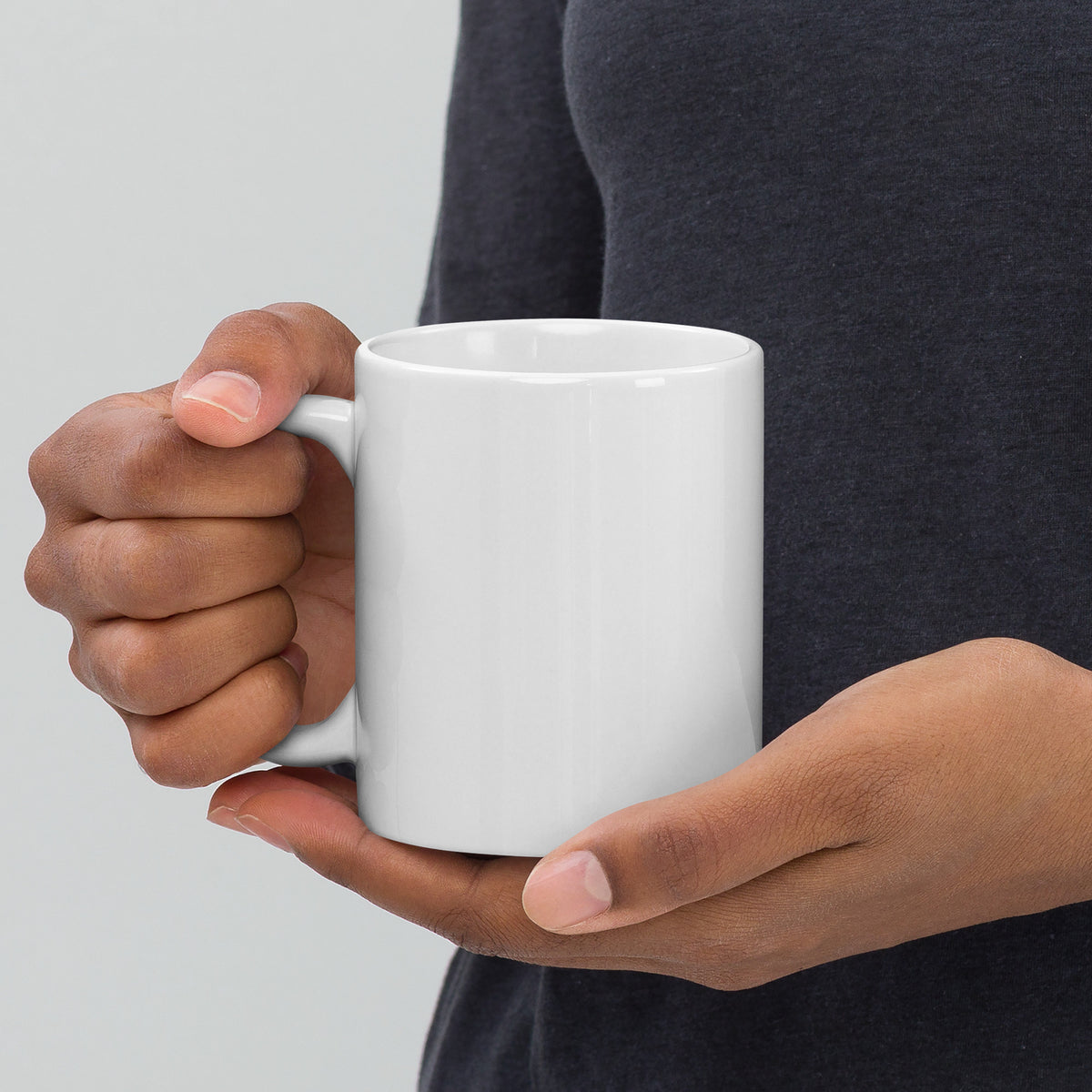 Adventures Don't Wait White glossy mug