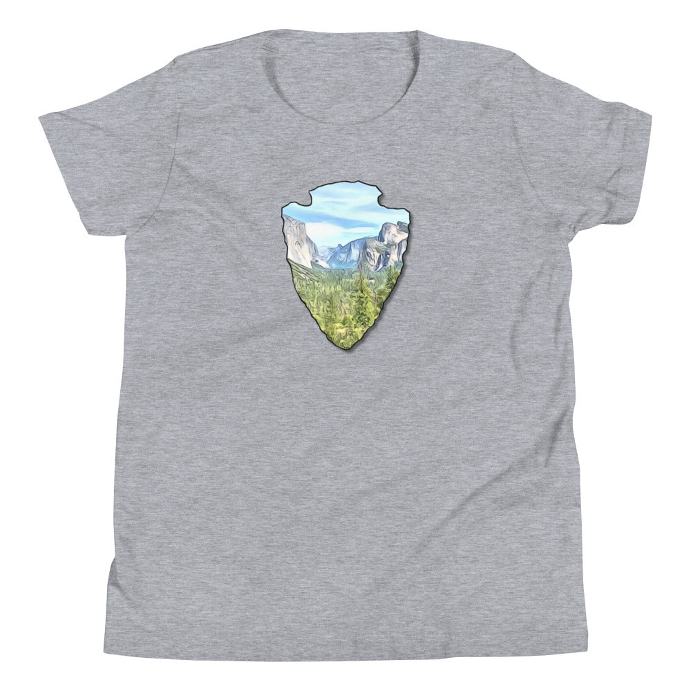 Tunnel View Arrowhead Youth Short Sleeve T-Shirt