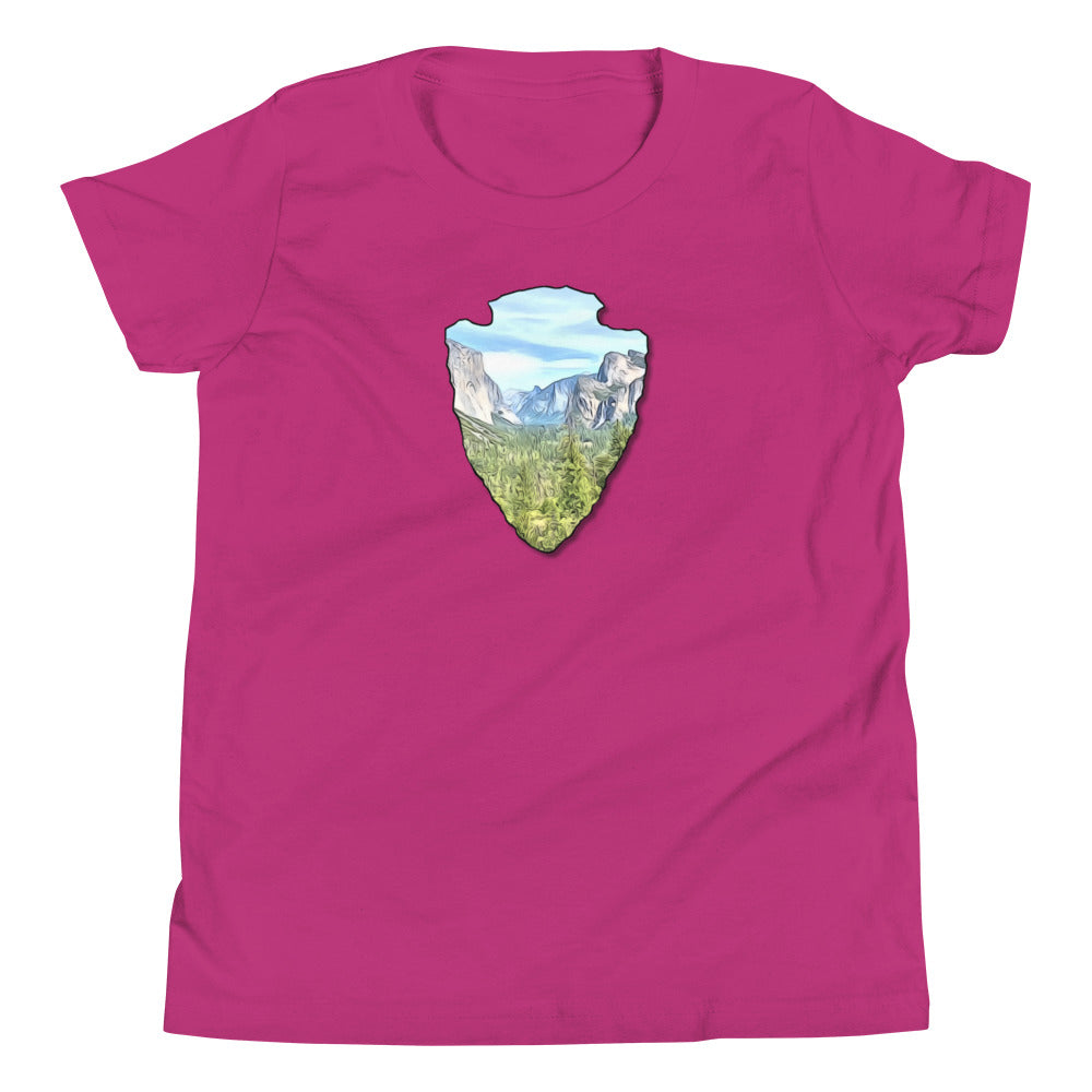 Tunnel View Arrowhead Youth Short Sleeve T-Shirt