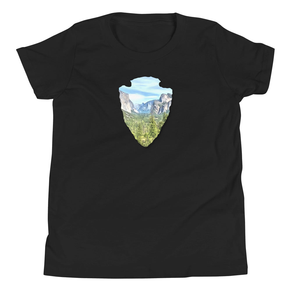 Tunnel View Arrowhead Youth Short Sleeve T-Shirt