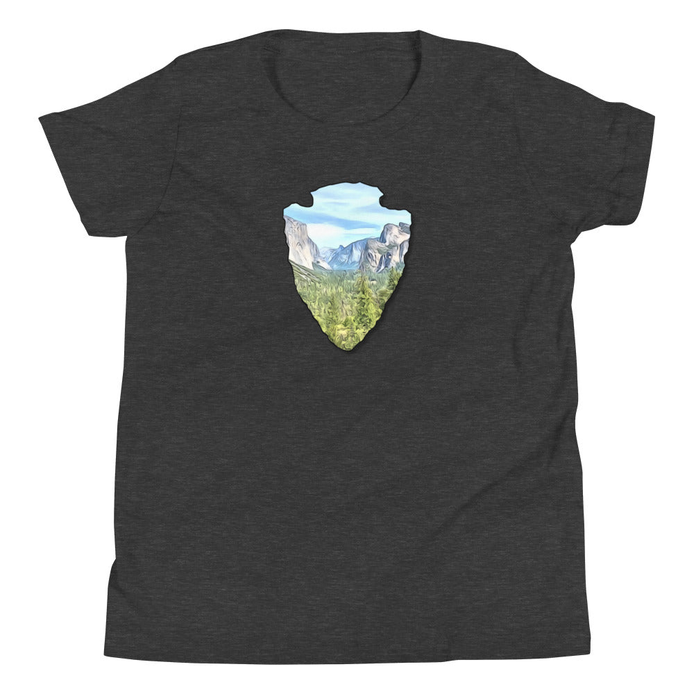 Tunnel View Arrowhead Youth Short Sleeve T-Shirt