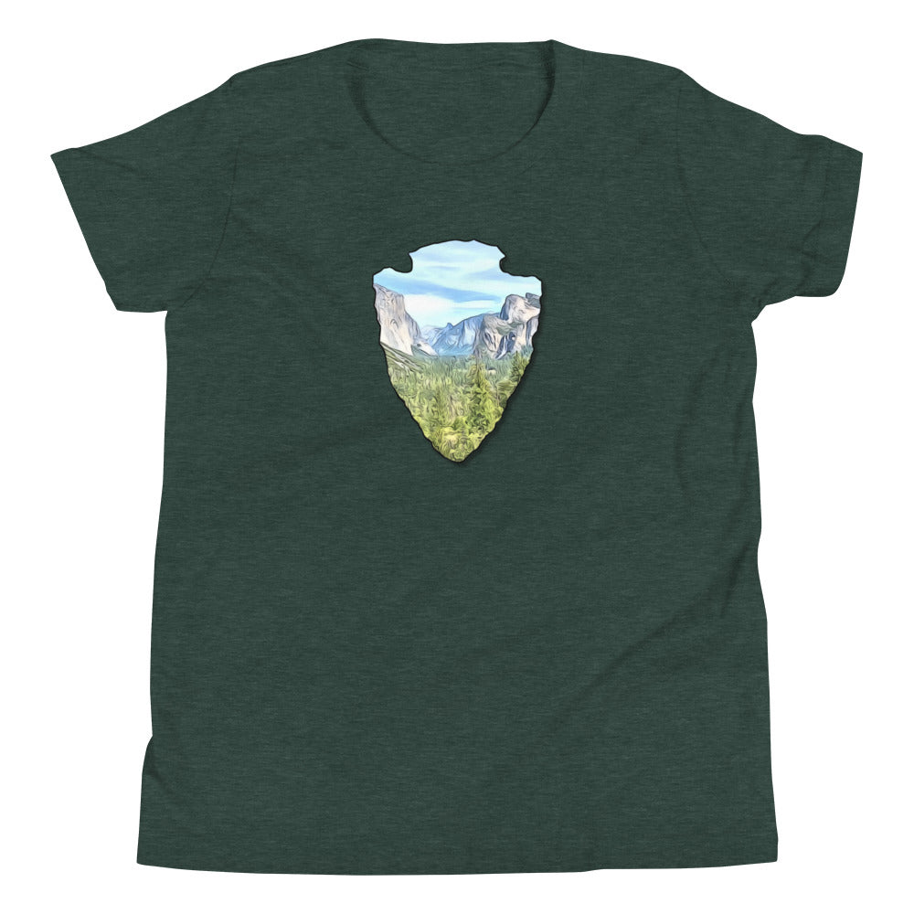 Tunnel View Arrowhead Youth Short Sleeve T-Shirt