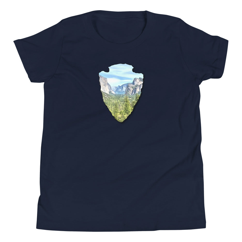 Tunnel View Arrowhead Youth Short Sleeve T-Shirt