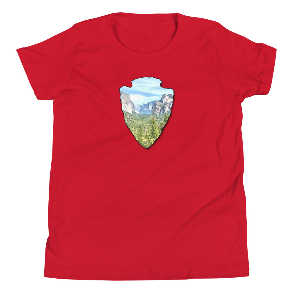 Tunnel View Arrowhead Youth Short Sleeve T-Shirt
