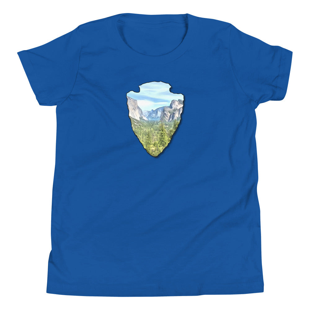 Tunnel View Arrowhead Youth Short Sleeve T-Shirt