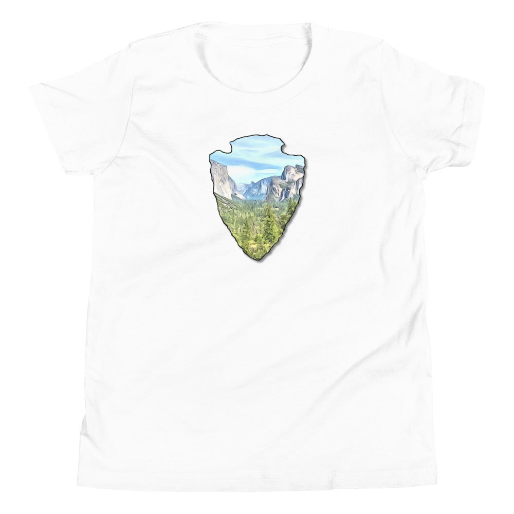 Tunnel View Arrowhead Youth Short Sleeve T-Shirt